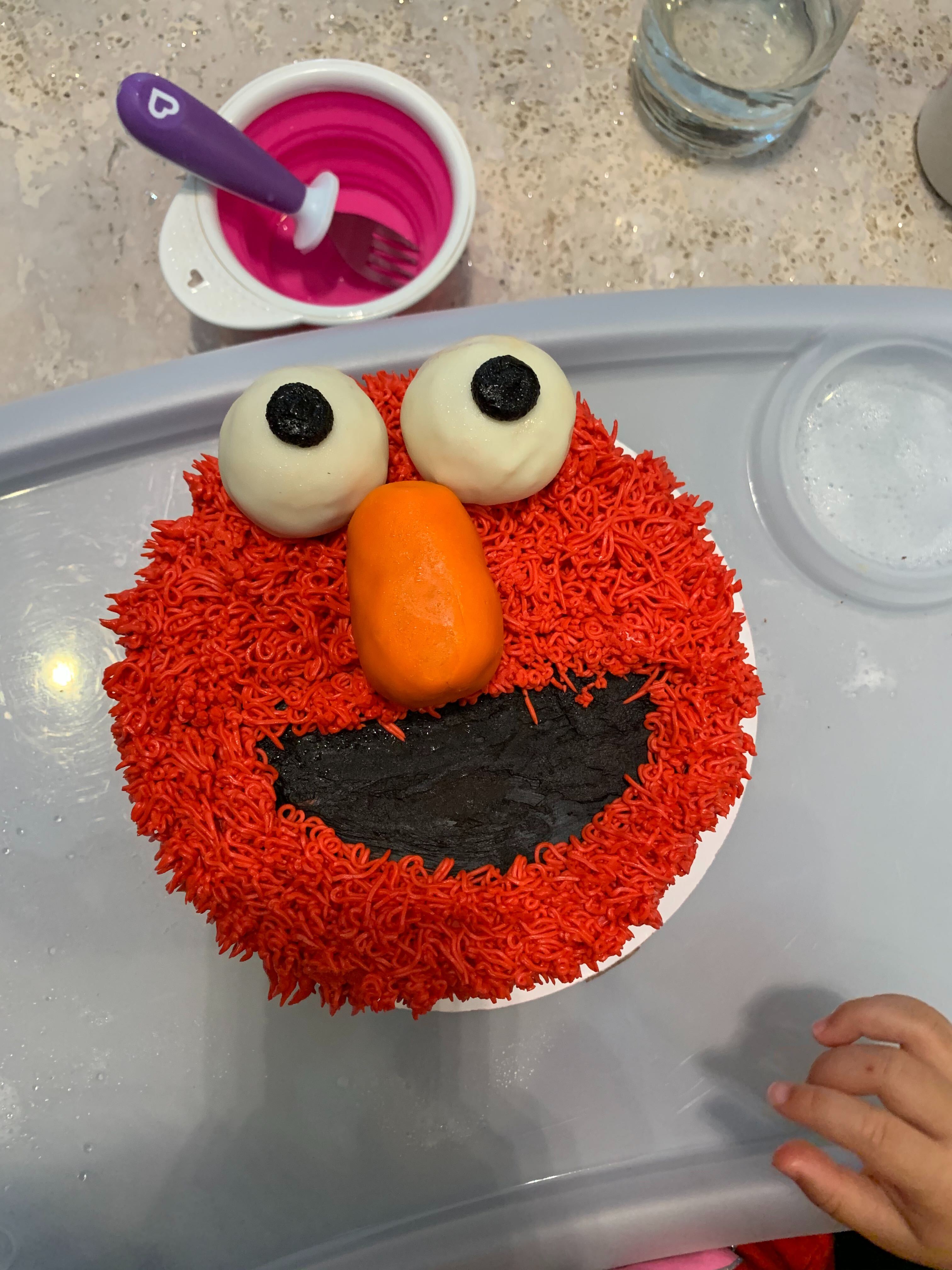 Elmo Cake