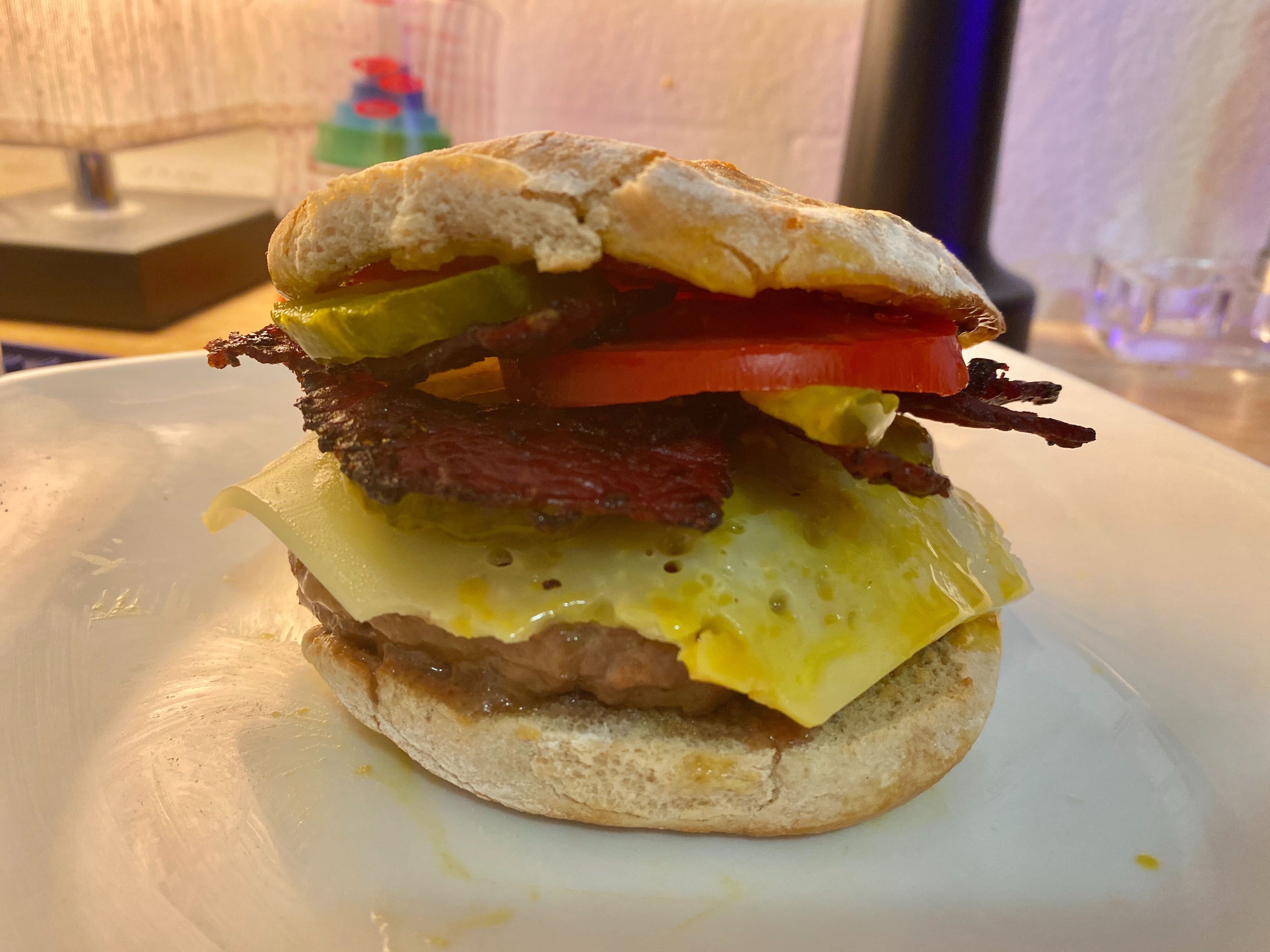 Smoked Pastrami Burger